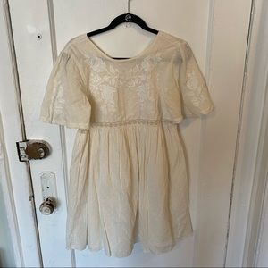 Zara White Lace Dress